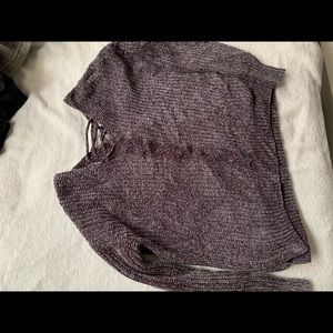 Dark grey soft sweater